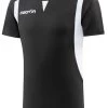 Macron Volleyball Trikot Iron Schwarz-weiß