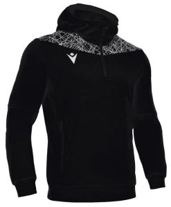 Macron Hoody Ishtar -Optimal Sportbekleidung Geschäft macron ishtar schwarz weiss