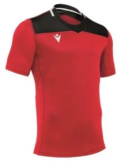 Macron Rugby Trikot Jasper Rot-schwarz