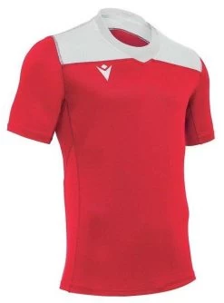 Macron Rugby Trikot Jasper Rot-weiß