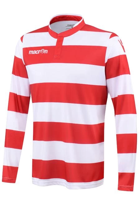 Macron Trikot Kepler Rot-weiß 2 Macron Trikot Kepler Rot-weiß – Bild 2