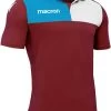 Macron Trikot Nunki Weinrot-hellblau-weiß