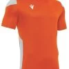 Macron Trikot Polis Orange-weiß