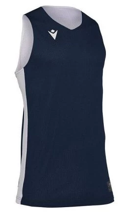 Macron Basketball Wendetrikot Propane Dunkelblau-weiß