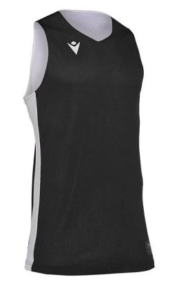 Macron Basketball Wendetrikot Propane Schwarz-weiß