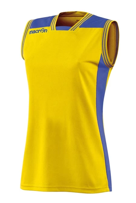 Macron Damen Basketball Trikot Radon Gelb-blau 1 Macron Damen Basketball Trikot Radon Gelb-blau