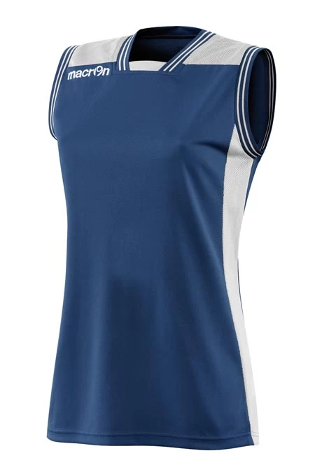 Macron Damen Basketball Trikot Radon Dunkelblau-weiß 1 Macron Damen Basketball Trikot Radon Dunkelblau-weiß