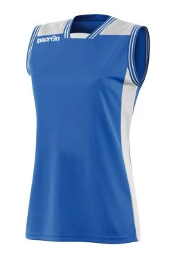 Macron Damen Basketball Trikot Radon Blau-weiß
