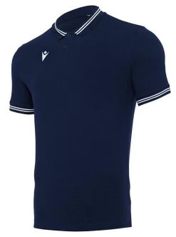 Macron Poloshirt Yukar -Optimal Sportbekleidung Geschäft macron yukar navy weiss