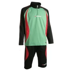 Patrick Trainingsset Malaga -Optimal Sportbekleidung Geschäft malaga 401 gruen schwarz rot