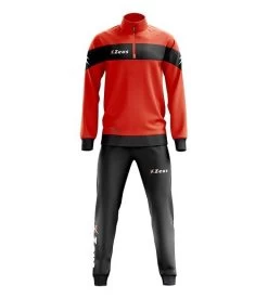 Zeus Trainingsanzug Marte -Optimal Sportbekleidung Geschäft marte orange schwarz2