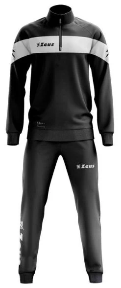 Zeus Trainingsanzug Marte -Optimal Sportbekleidung Geschäft marte schwarz weiss