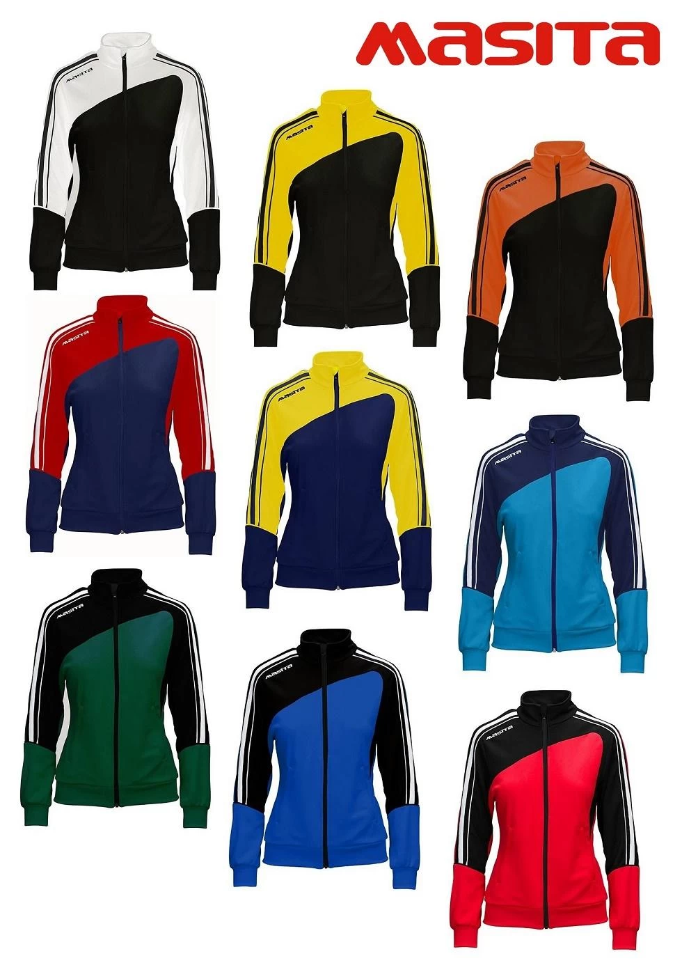 Masita Damen Trainingsjacke Forza 1 Masita Damen Trainingsjacke Forza