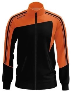 Masita Trainingsjacke Forza -Optimal Sportbekleidung Geschäft masita forza jacke schwarz orange