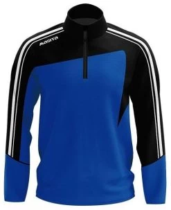 Masita Zip-Sweater Forza -Optimal Sportbekleidung Geschäft masita forza zip royal schwarz