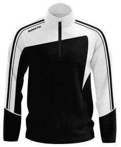Masita Zip-Sweater Forza -Optimal Sportbekleidung Geschäft masita forza zip schwarz weiss