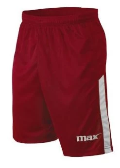 Max Sport Short Lisso -Optimal Sportbekleidung Geschäft max20lisso20rot20weiss