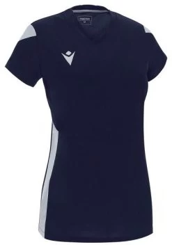 Macron Damen Trikot Oxygen Dunkelblau-weiß