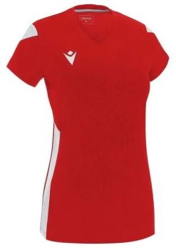 Macron Damen Trikot Oxygen Rot-weiß