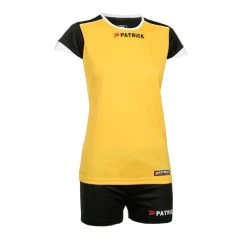 Patrick Damen Trikot-Set Riow Gelb-schwarz
