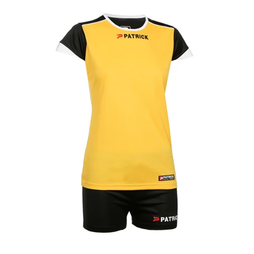 Patrick Damen Trikot-Set Riow Gelb-schwarz 1 Patrick Damen Trikot-Set Riow Gelb-schwarz