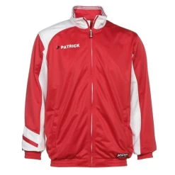 Patrick Trainingsjacke Victory -Optimal Sportbekleidung Geschäft patrick trainingsjacke victory rot weiss