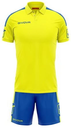 Givova Trikot-Set Play Gelb-blau