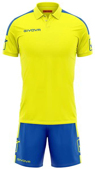 Givova Trikot-Set Play Gelb-blau 1 Givova Trikot-Set Play Gelb-blau