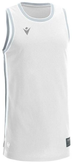 Macron Basketball Trikot Plutonium Weiß