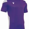 Macron Trikot Polis Lila-weiß