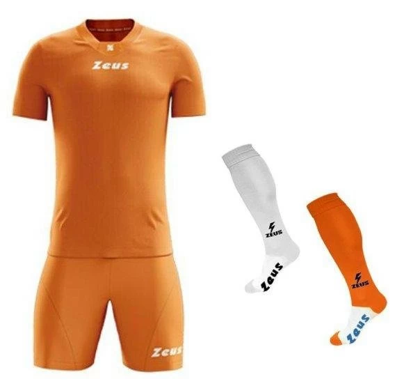 Zeus Trikot Komplett-Set Promo Orange 1 Zeus Trikot Komplett-Set Promo Orange