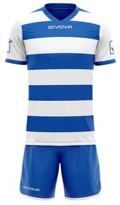 Givova Trikot-Set Rugby Blau-weiß