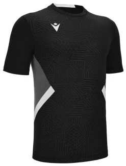 Macron Trikot Shedir Schwarz-weiß