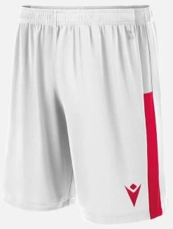 Macron Short Skara -Optimal Sportbekleidung Geschäft skara weiss rot