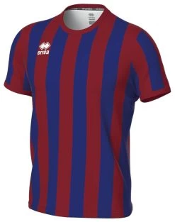 Errea Trikot Strip Blau-weinrot