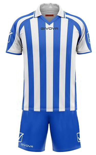Givova Trikot-Set Supporter Blau-weiß 1 Givova Trikot-Set Supporter Blau-weiß