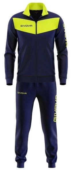 Givova Trainingsanzug Visa Fluo -Optimal Sportbekleidung Geschäft visa navy neongelb3