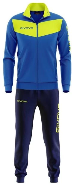 Givova Trainingsanzug Visa Fluo -Optimal Sportbekleidung Geschäft visa royal neongelb3
