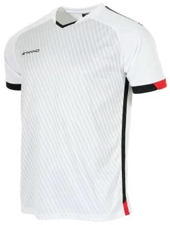 Stanno Trikot Volt Weiß-schwarz-rot