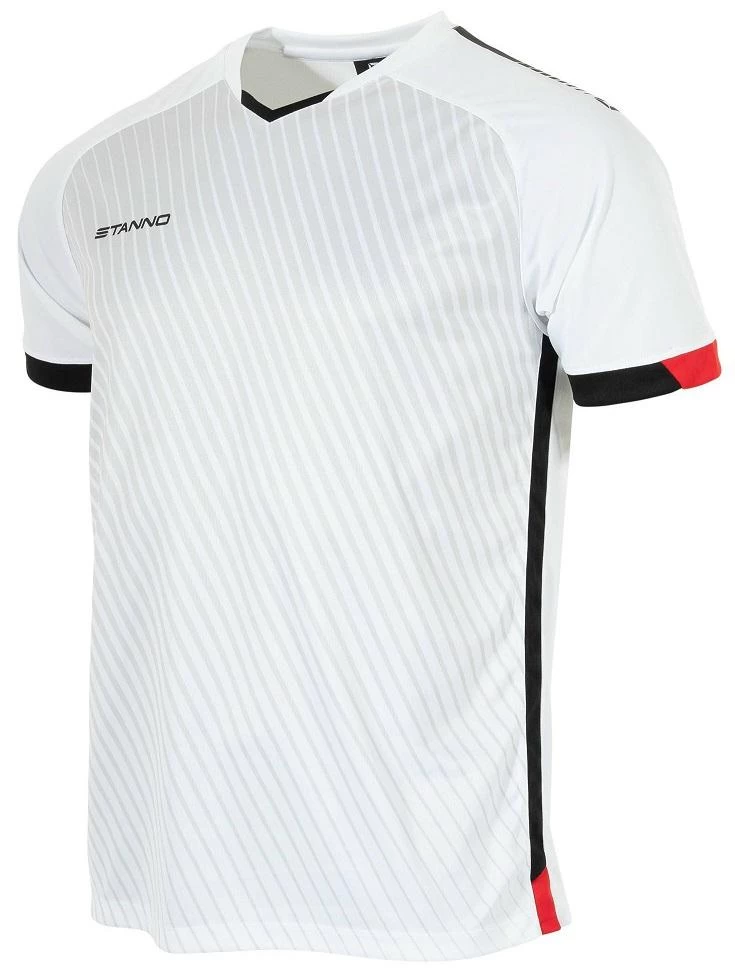 Stanno Trikot Volt Weiß-schwarz-rot 1 Stanno Trikot Volt Weiß-schwarz-rot