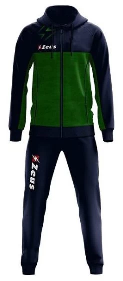 Zeus Trainingsanzug Olympia -Optimal Sportbekleidung Geschäft zeus olympia anzug gruen navy