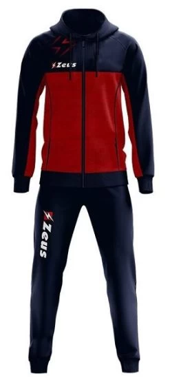Zeus Trainingsanzug Olympia -Optimal Sportbekleidung Geschäft zeus olympia anzug rot navy