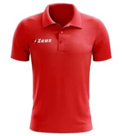 Zeus Poloshirt Basic 19 Zeus Poloshirt Basic -Optimal Sportbekleidung Geschäft zeus polo basic rot