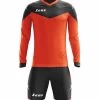 Zeus Trikot-Set Ulysse Orange-schwarz