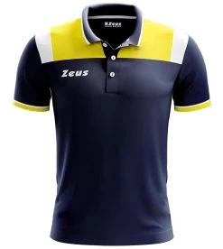 Zeus Poloshirt Vesuvio 11 Zeus Poloshirt Vesuvio -Optimal Sportbekleidung Geschäft zeus vesuvio polo navy gelb