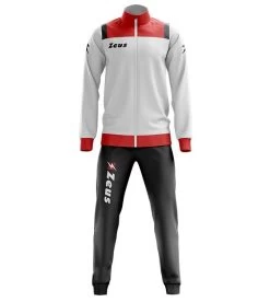 Zeus Trainingsanzug Vesuvio -Optimal Sportbekleidung Geschäft zeus vesuvio relax weiss rot