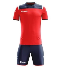 Zeus Trikot-Set Vesuvio Rot-blau